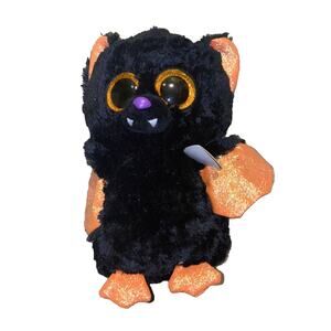 Ty Beanie Boos Medium ECHO‎ the Black Bat (9 Inch) New With Tags